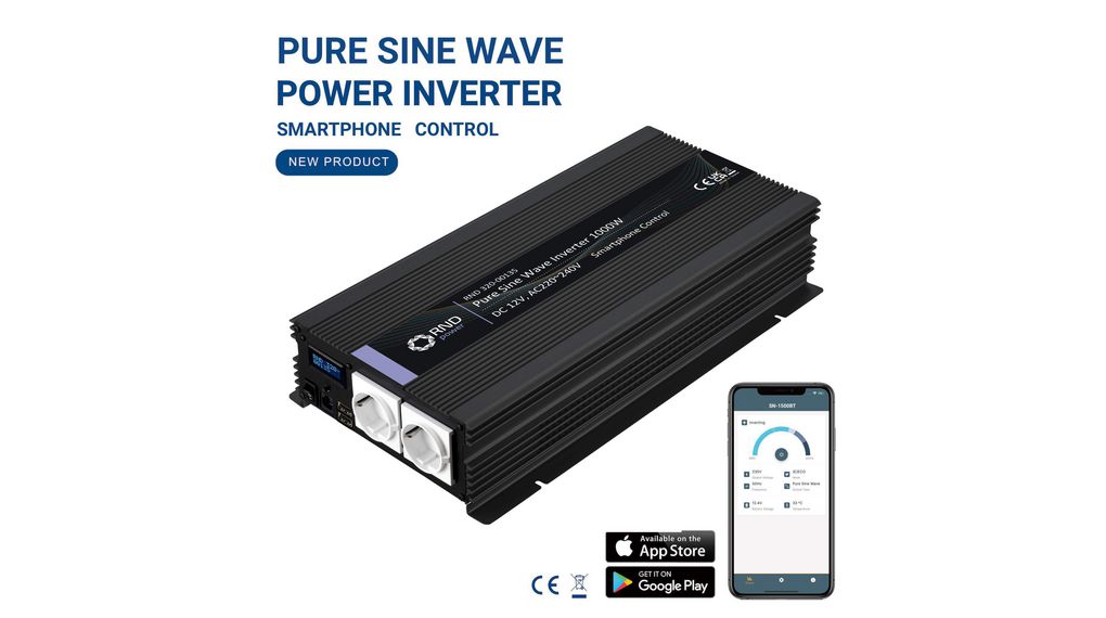 Rnd Rnd Power Pure Sine Wave Dc Ac Inverter Smartphone