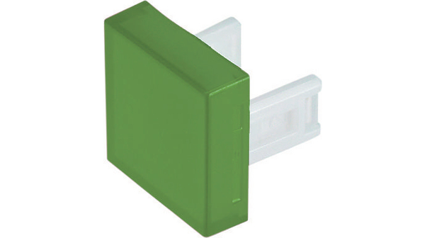 31 951 5 EAO Cap Square Green Translucent Plastic 31 Series Switches