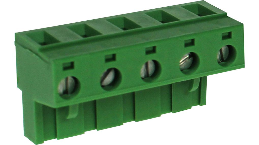 Rnd Rnd Pluggable Rising Clamp Terminal Block Straight