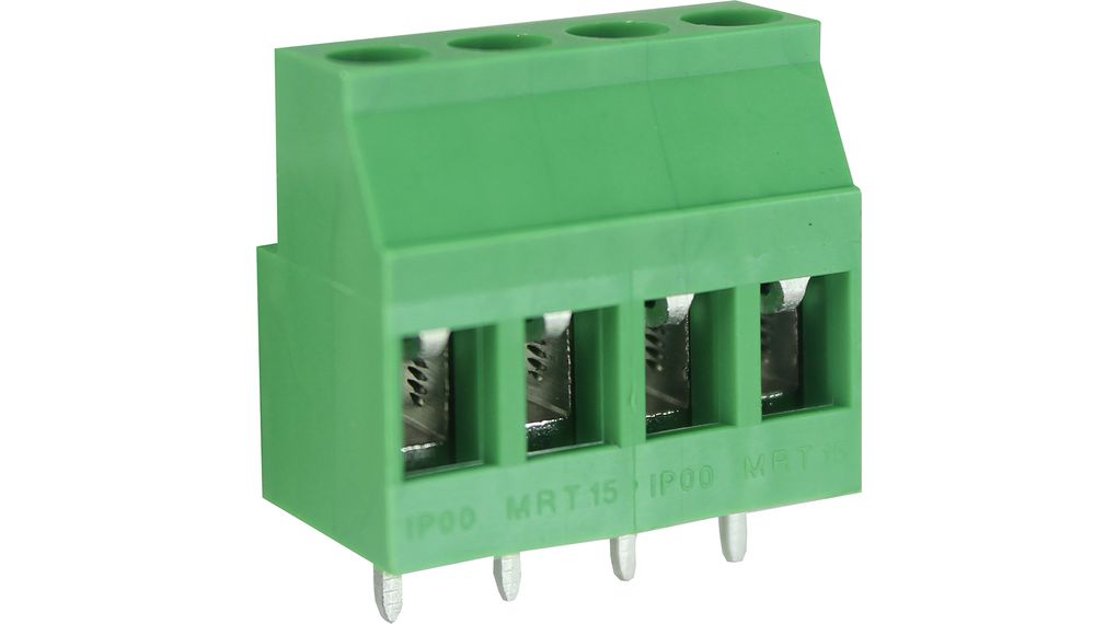 RND 205 00289 RND Wire To Board Terminal Block THT 5 08mm Pitch