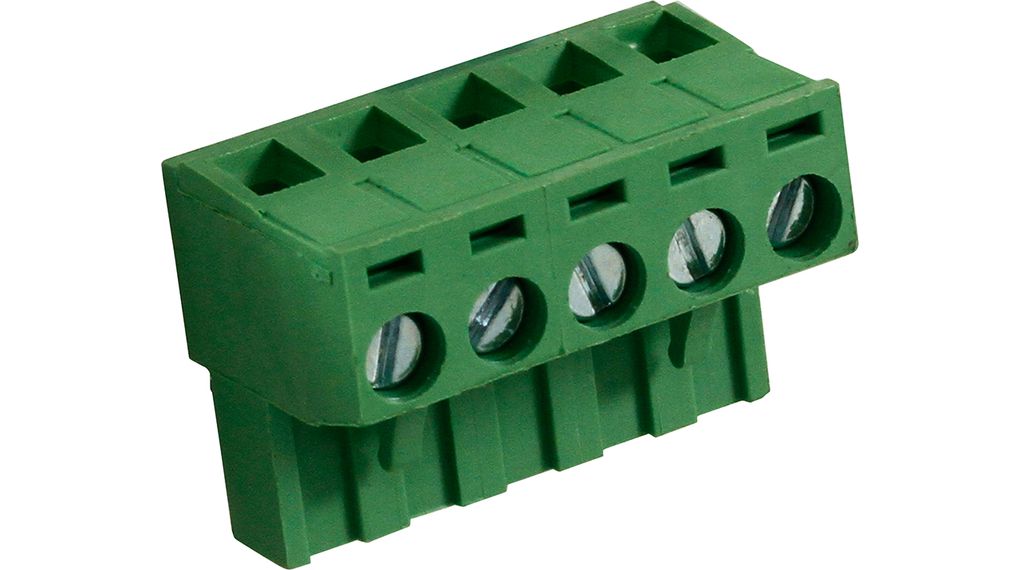 Rnd Rnd Pluggable Rising Clamp Terminal Block Straight