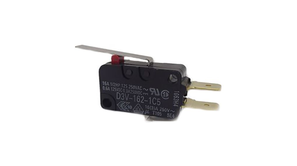 D3V 162 1C5 Omron Electronic Components Micro Switch D3V 16A 1CO