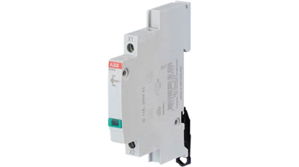 E219-D | ABB LED Indicator Light, Green, Rail, 115...250 VAC | Distrelec International