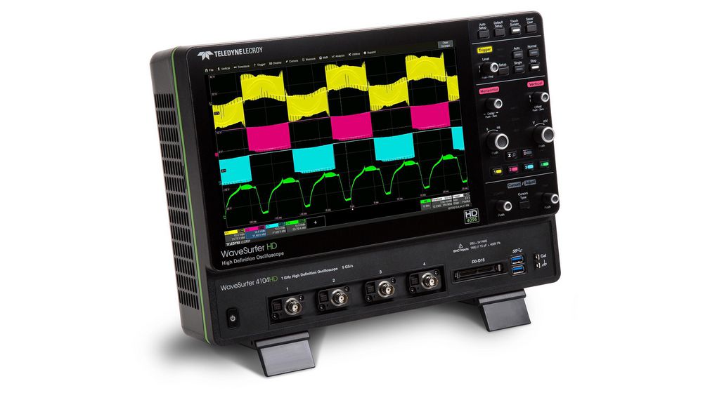 Kit oscilloscope TOUTES OPTIONS WaveSurfer 4000HD MSO 4x 1GHz 2.5GSPS HDMI / LXI / Micro SD / RJ45 / USB