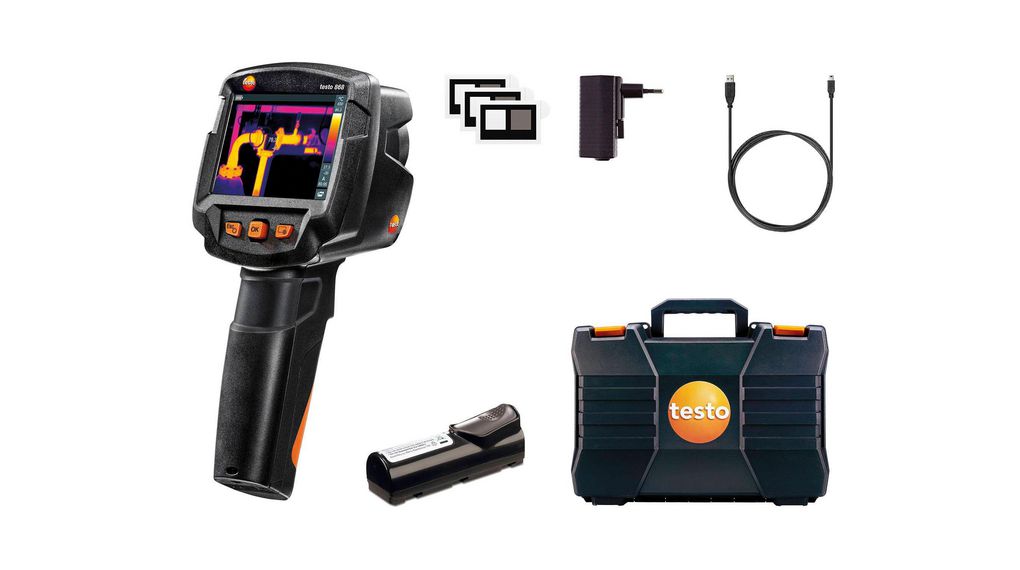 Thermal Imager, -30 ... 650°C, 9Hz, IP54, Automatic, 31 x 23°
