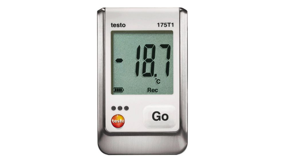 Temperature data logger, 1 Channels, SD Card / USB, 1000000 Measurements