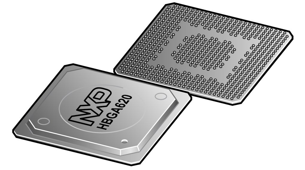 Mikroprocesor, e300, 400MHz, 32bit, HBGA-620
