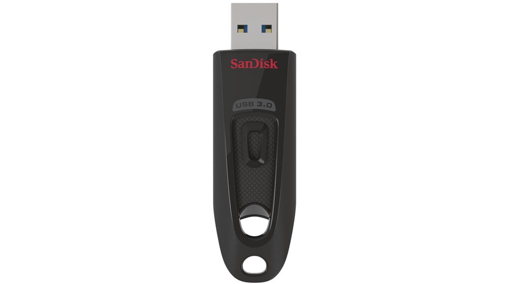 USB-minnepinne, Ultra, 16GB, USB 3.0, Svart
