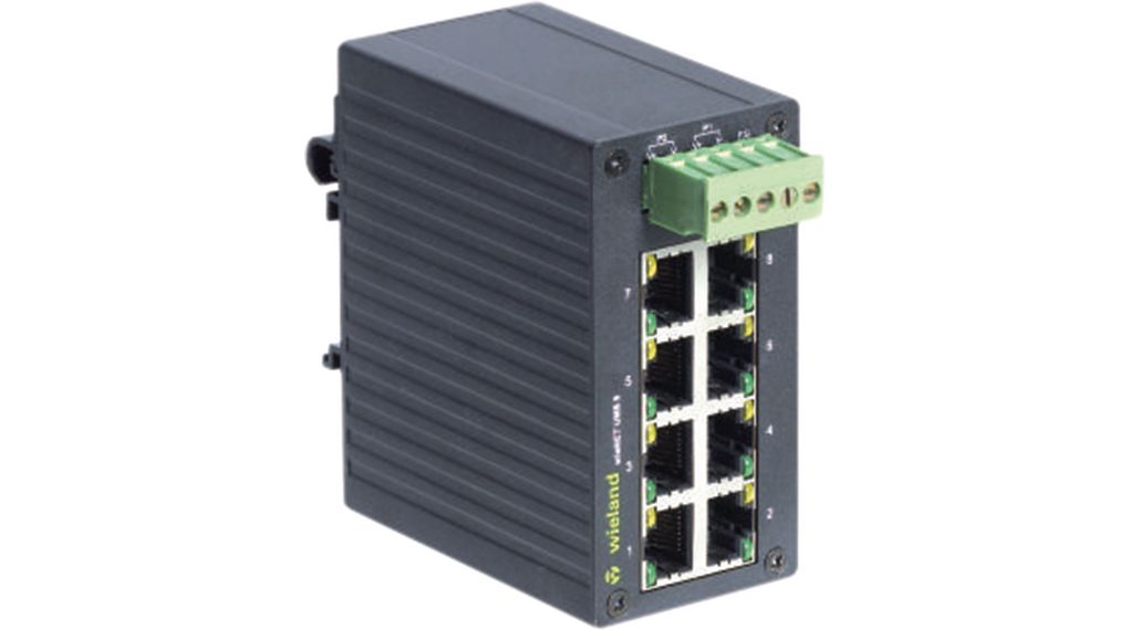 Ethernet-kapcsoló, RJ45 portok 8, 100Mbps, Nem felügyelt