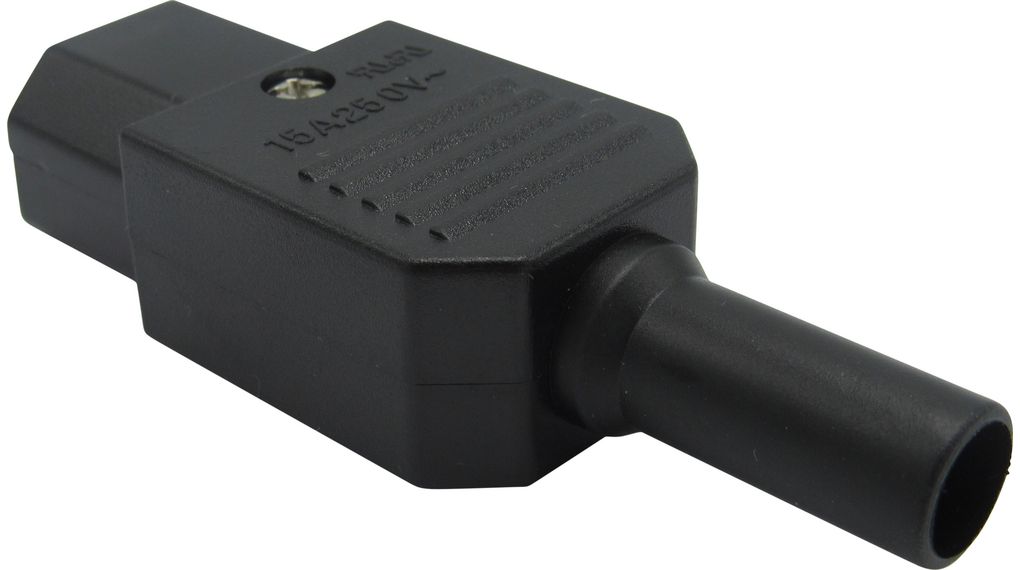 Power Entry Connector, Outlet, C13, 10A