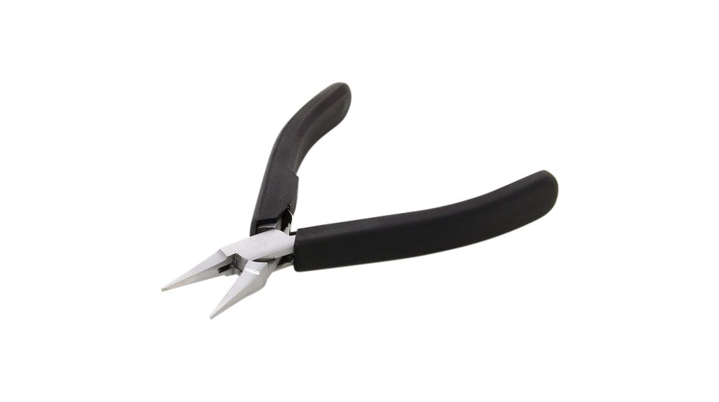ESD Precision Pliers, Long / Flat / Smooth, 130mm