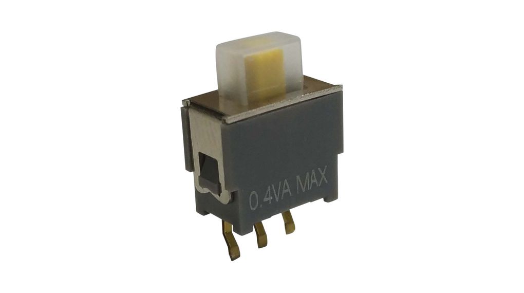 Subminiature Slide Switch, 1CO, ON-OFF-ON, Through Hole