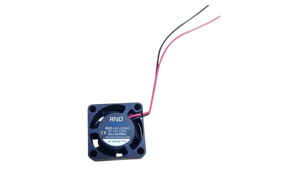 Ventola 5V DC 0,33W 25x25x10mm 5,1m³/h 9800U/Min 5,1m³/h Sunon