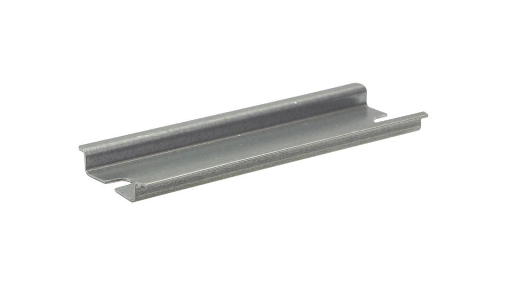 DIN-rail voor ALN-behuizingen 65 x 15mm Gegalvaniseerd staal