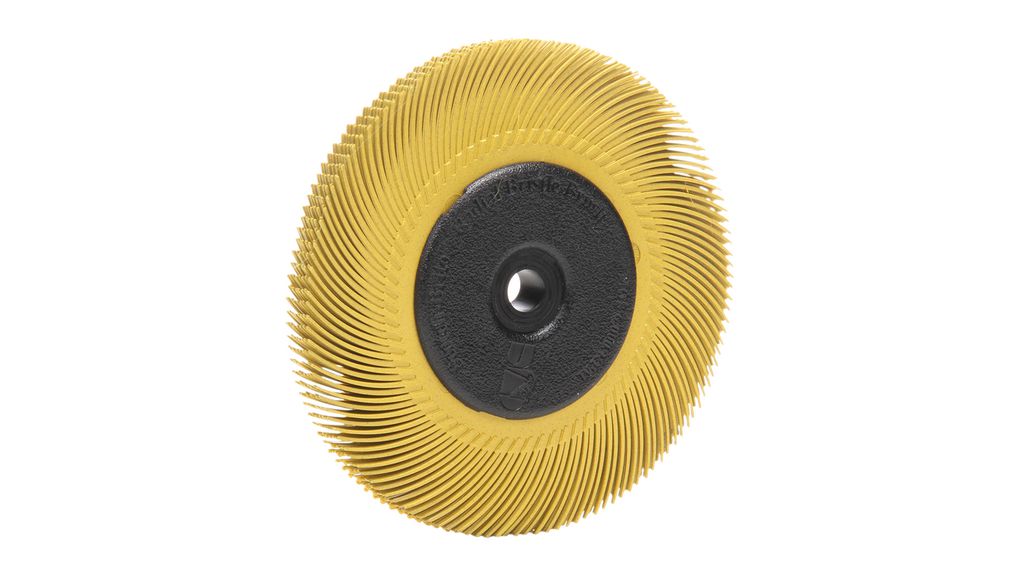 Abrasive Brush, P80, 152.4mm 6000 min-1