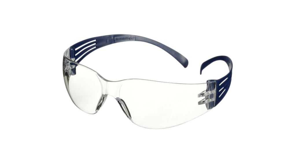 SecureFit Safety Glasses, Clear, Polycarbonate (PC), Anti-Scratch