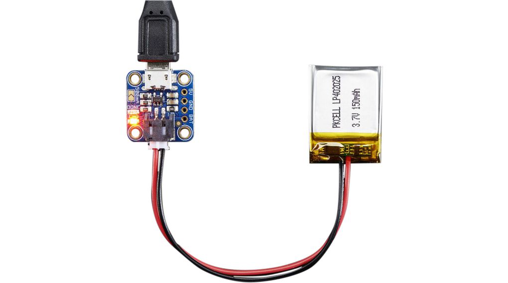 Micro LiPo Battery Charger Micro USB