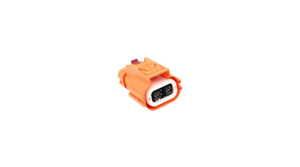 HVSL282 Connector with HVIL Contacts, A Coded, 4mm, Receptacle / Pin, 2 Contacts