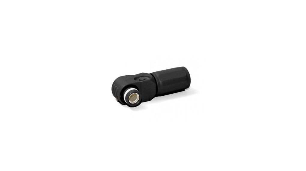 5.7mm Cable Plug, Receptacle, Black, 120A, Poles - 1