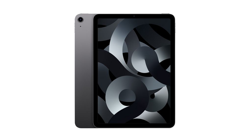 Tablet, iPad Air 5th Gen, 10.9" (27.7 cm), 4G LTE / 5G NR, 64GB Flash, 8GB, Šedý