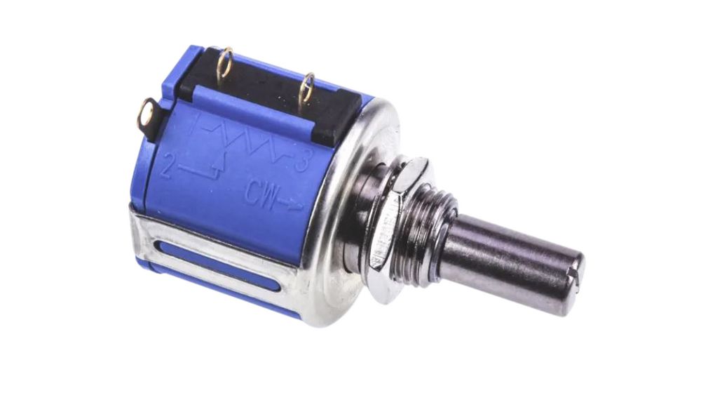 Rotary Potentiometer 50kOhm 2W ±5 % Linear 22.23mm