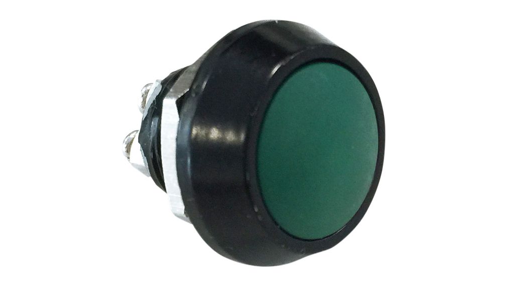Drukknopschakelaars Tijdelijke functie Geanodiseerd aluminium 1NO IP65 Schroefaansluiting