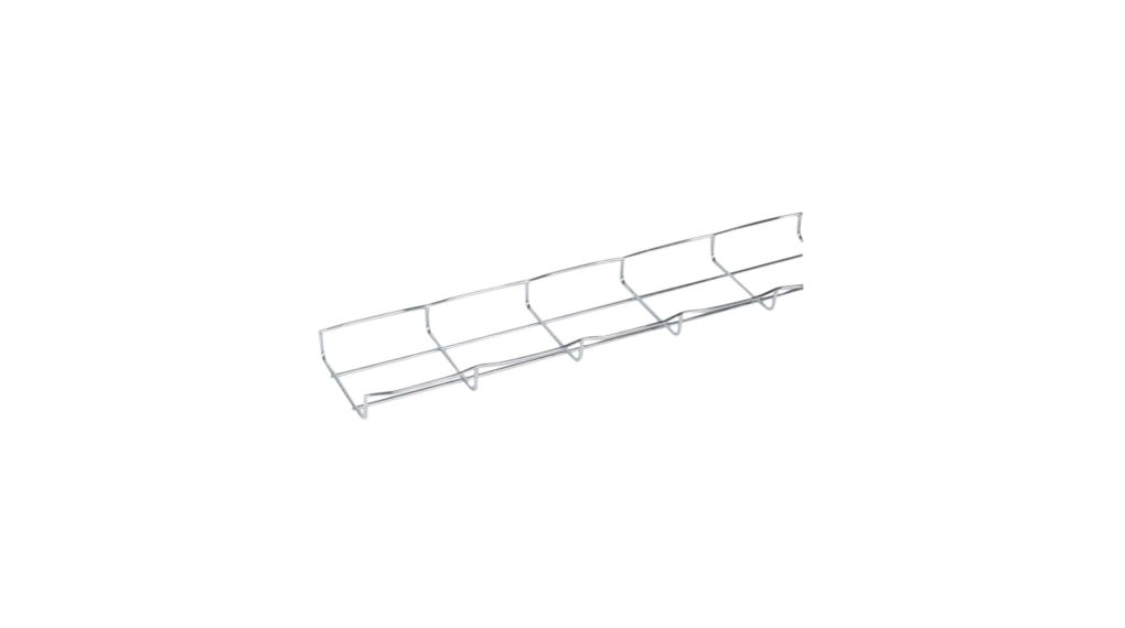Cable Tray, 100 x 30mm, 3m, Stainless Steel, Metal