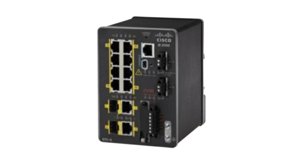 Ethernet-switch, RJ45-porte 10, 1Gbps, Styret