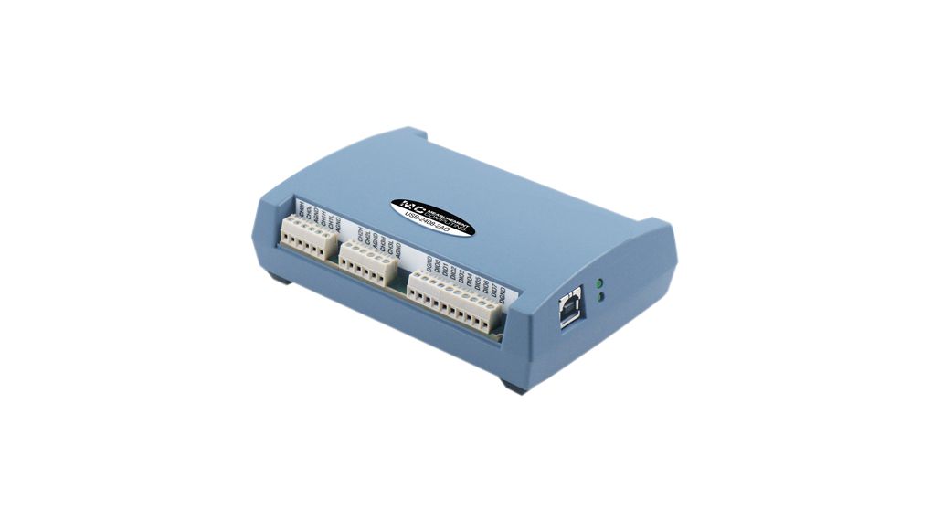 Dispositif DAQ USB pour thermocouple et tension MCC USB-2408-2AO, 16AI, 24 bits