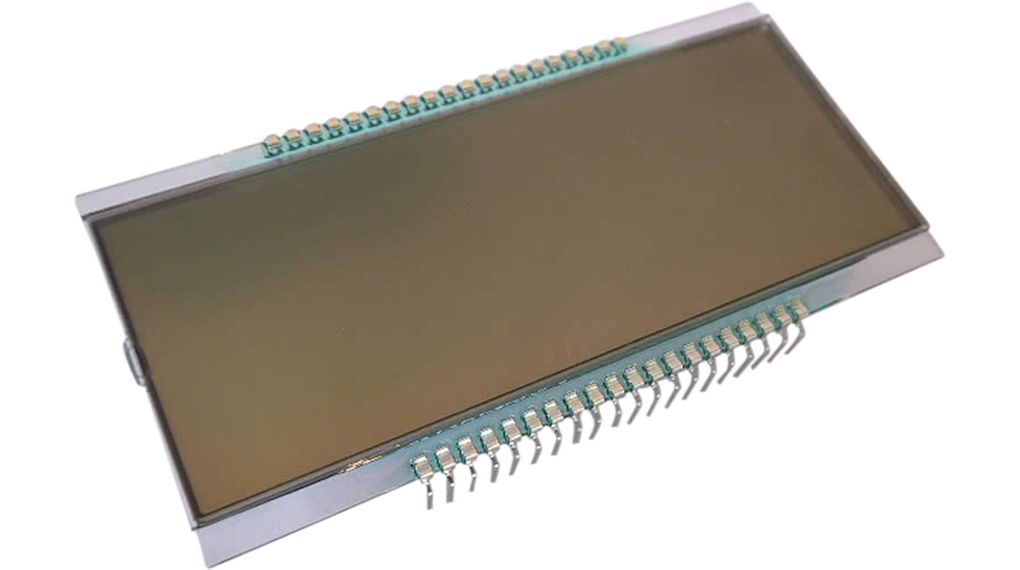 LCD 7-Segment-Panels 25.4 mm 1 x 4 5 V