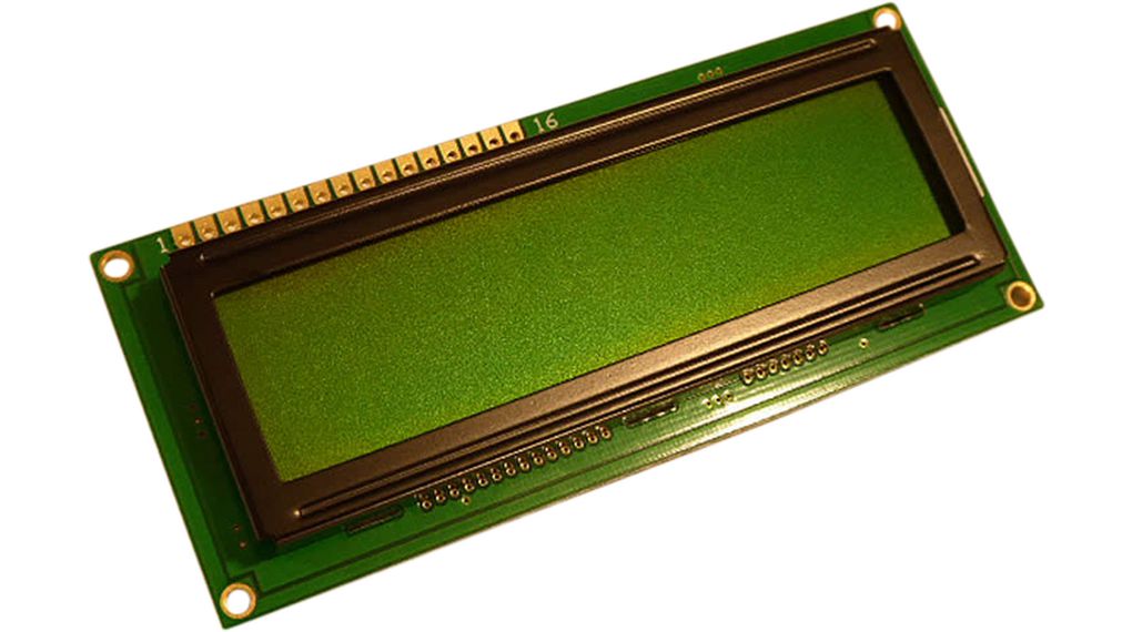 Alphanumeric LCD Display 7.76 mm 2 x 16