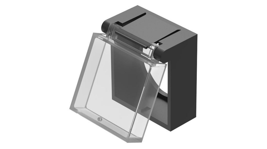 Protective Cover, Plastic, Transparent, EAO 31 Series