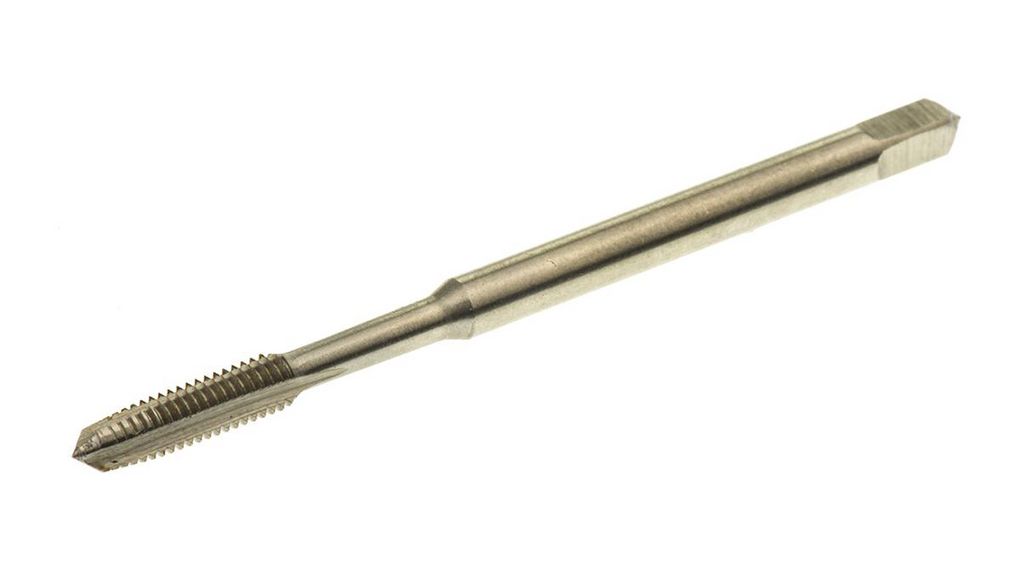 Tap Set HSS 2-Piece 0.5mm Pitch Metric Standard Hand Tap M3 Thread