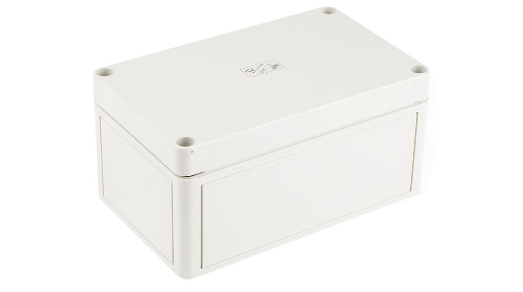 Spelsberg TK Series Grey Polystyrene Enclosure, IP66, Grey Lid, 180 x 110 x 90mm 110x90mm