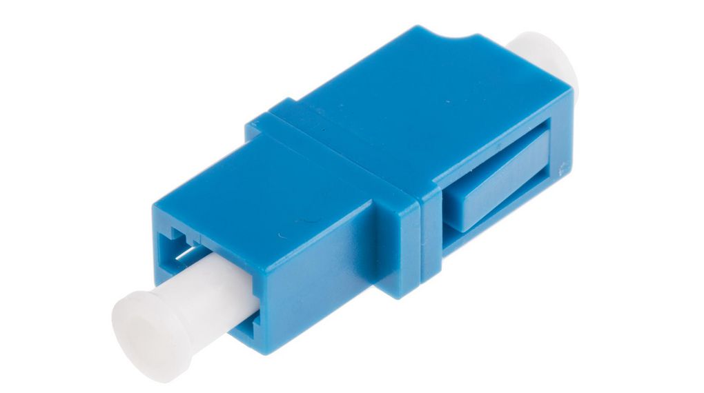1213950 | RS PRO LC to LC Single Mode Simplex Fibre Optic Adapter, 0 ...