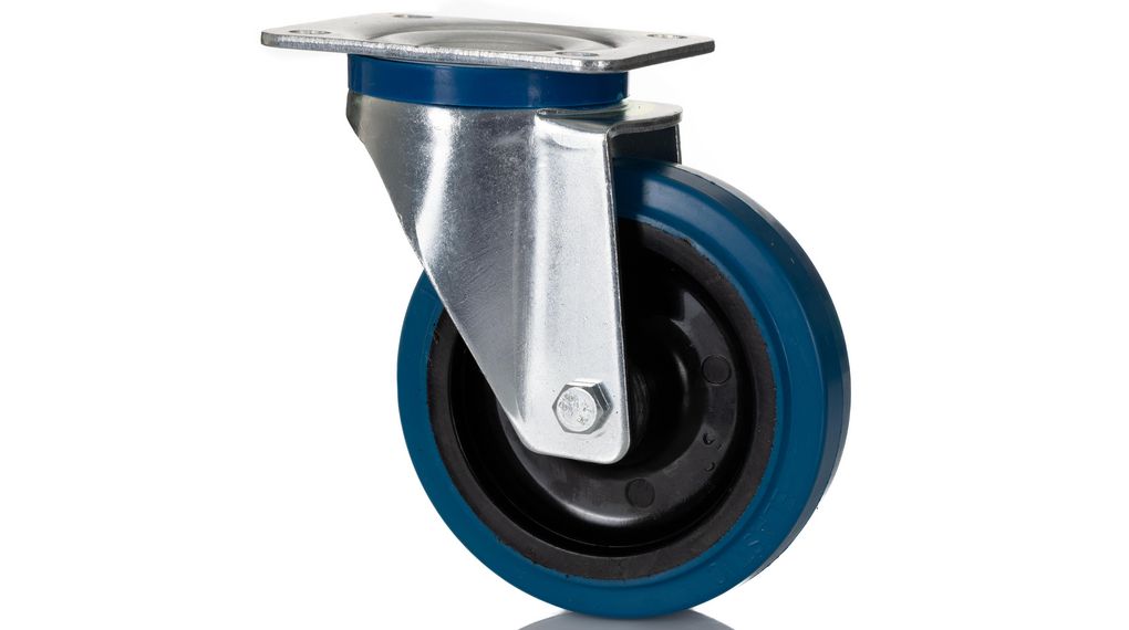 RS PRO Swivel, 230 kg Capacity, 125 mm Wheel