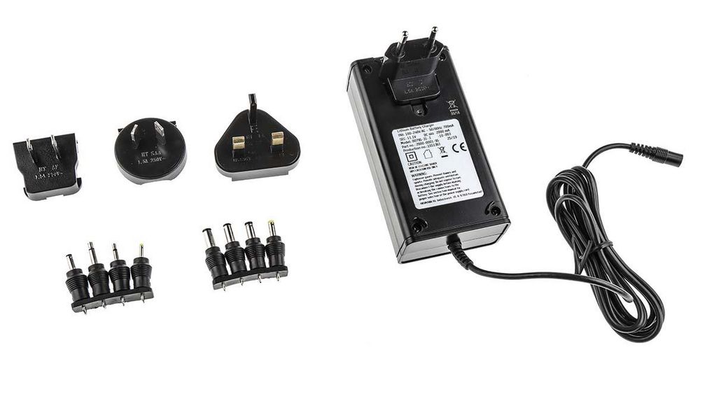 Battery Pack Charger For Lithium-Ion Battery Pack 3 Cell 11.1V 2A with AUS, EU, UK, USA plug