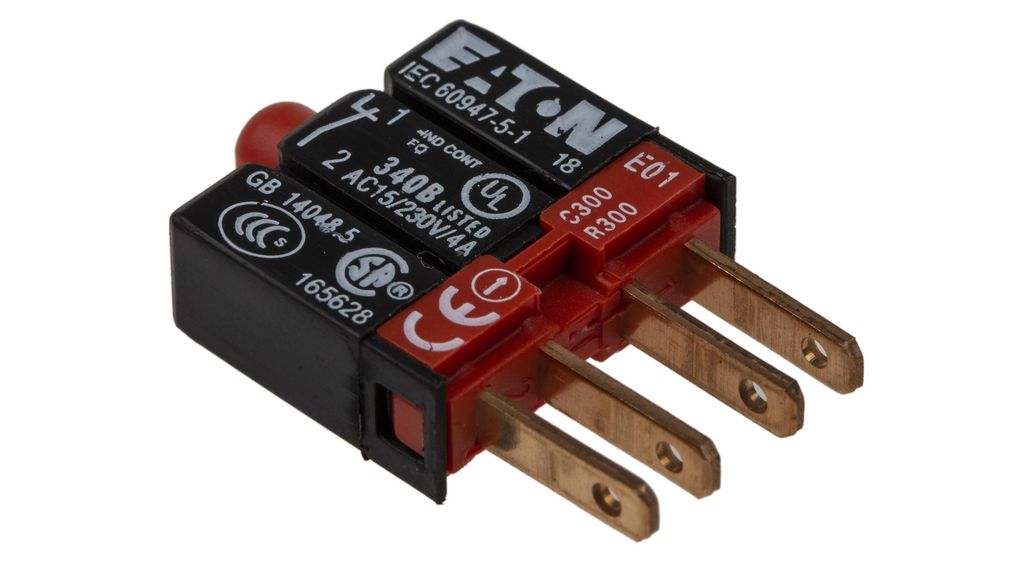 Eaton RMQ16 Series Contact Block for Use with RMQ 16 Series, 5→250V, 1 NC
