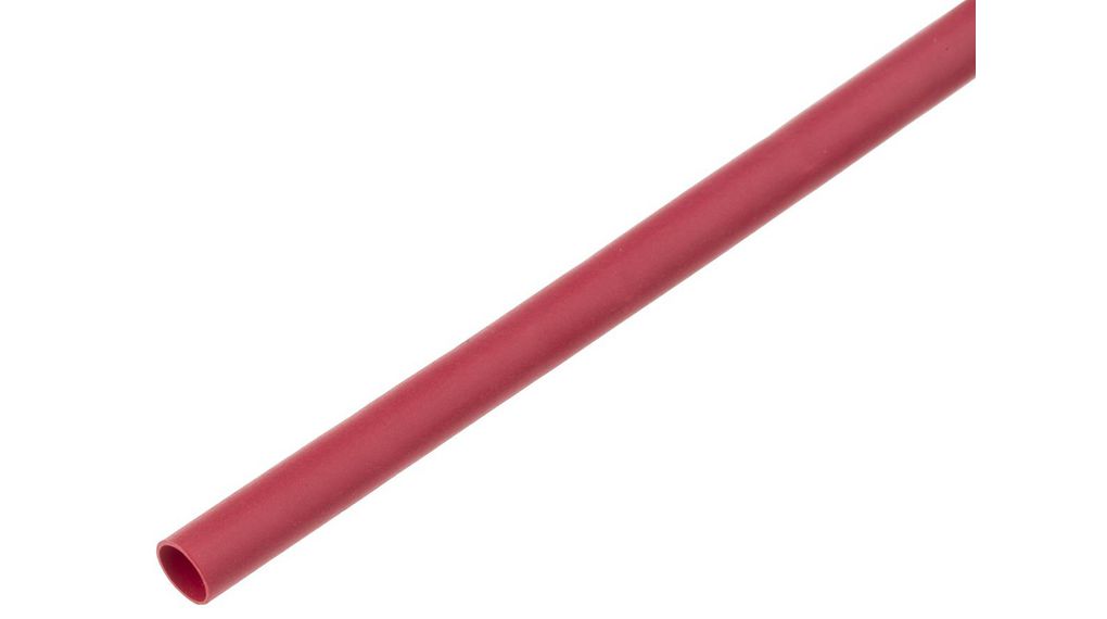 Schrumpfschlauch Polyolefin, 1.6 ... 3.2mm, Rot, 1.2m