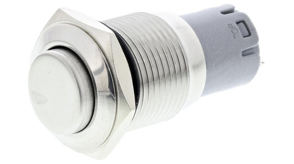 Test Button Panel Mount 8118370 | RS PRO Push Button Switch, Momentary, Panel Mount, 16mm ...