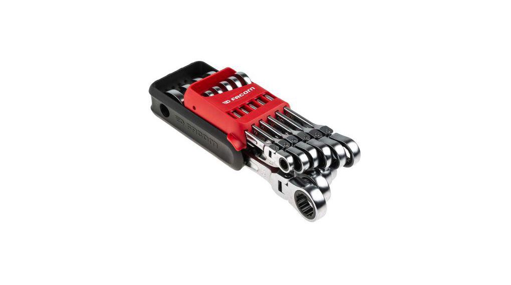 Facom 467BF Series 10-Piece Spanner Set, 8 → 19 mm, Chrome Vanadium Steel