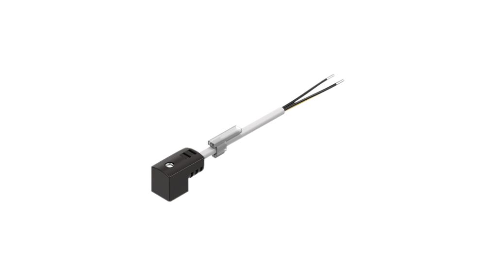 Kabel połączeniowy zaworu, wtyk typu C, 24 V DC, IP65, 2.5m