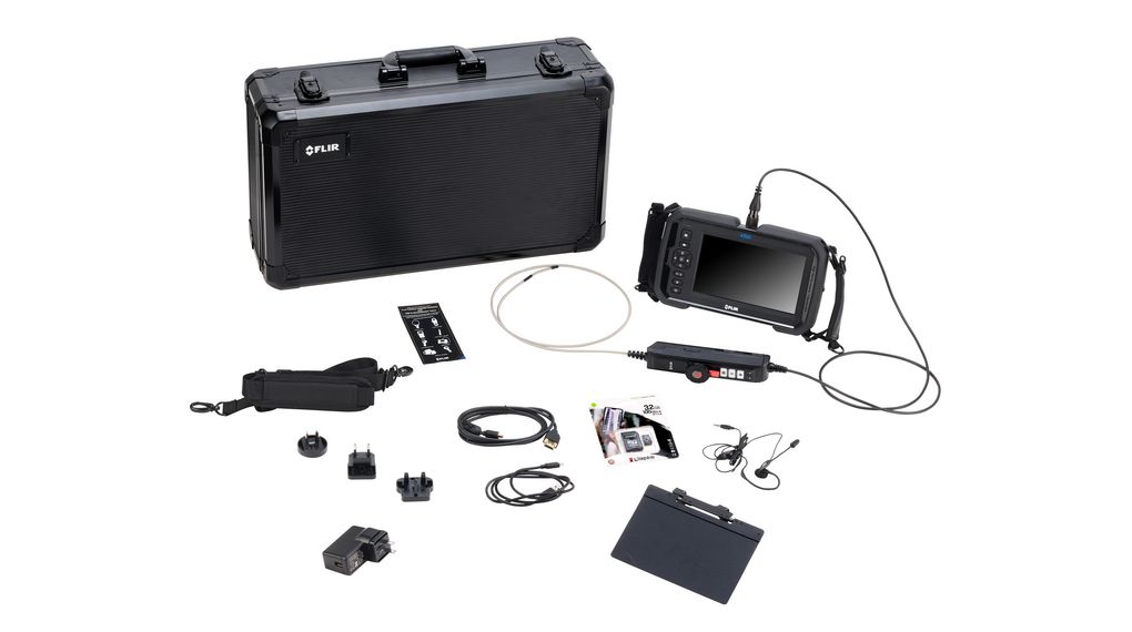 Videoscope Kit with 2-Way Articulation 4.5mm × 1m Probe, 1280 x 720, IP54 / IP67