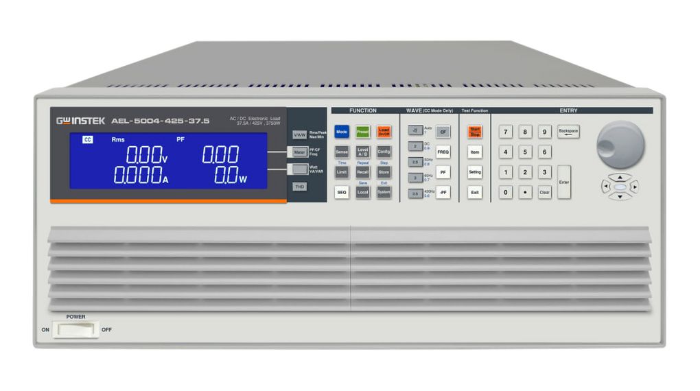 Electronic DC Load, Programmable, 425V, 37.5A, 3.75kW