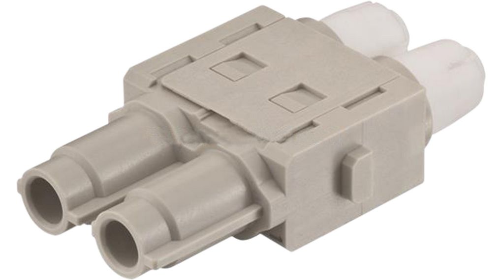 09 14 002 3025 | HARTING Connector Han, 2 Poles, Crimp, Plug ...