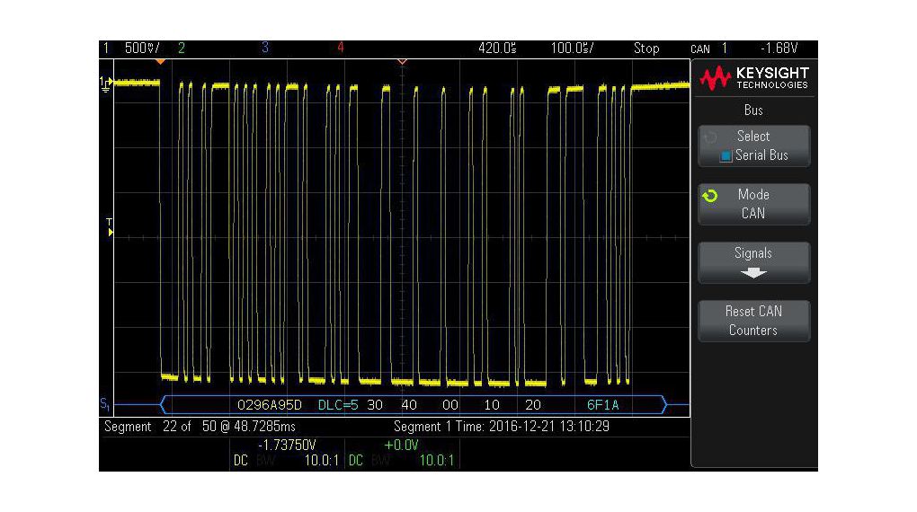 Automotive Software Package - InfiniiVision 4000X