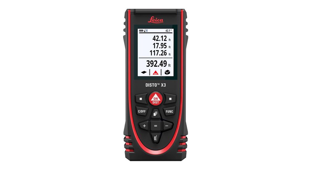 Laser Distance Meter, Class II, 635nm, 150m