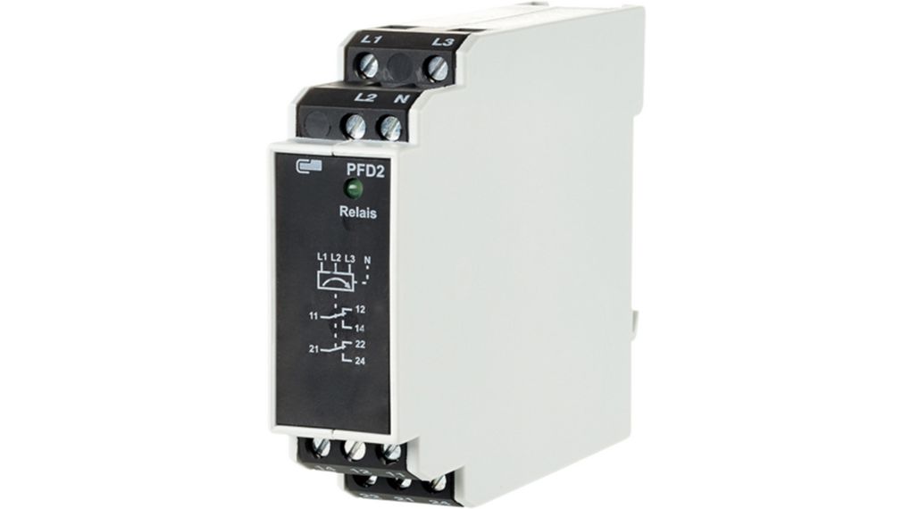 Phase Monitoring Relay 400V 2CO 6A Screw Terminal IP40