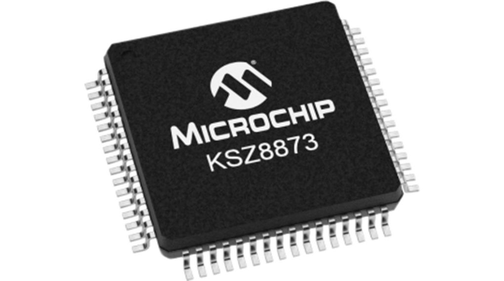 3-Port Managed Ethernet Switch, LQFP-64