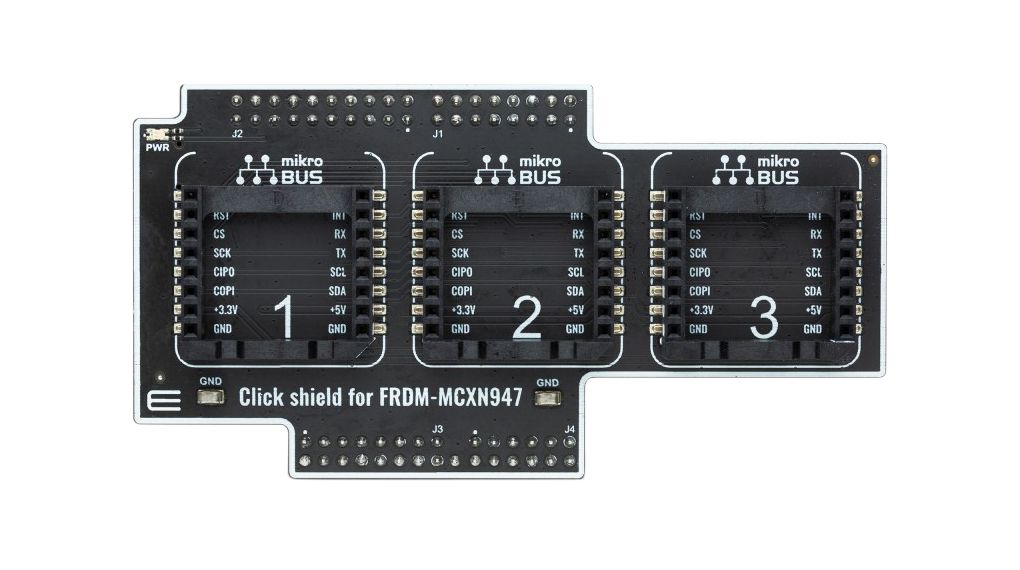 Click Shield for FRDM-MCXN947 Development Board, 5V